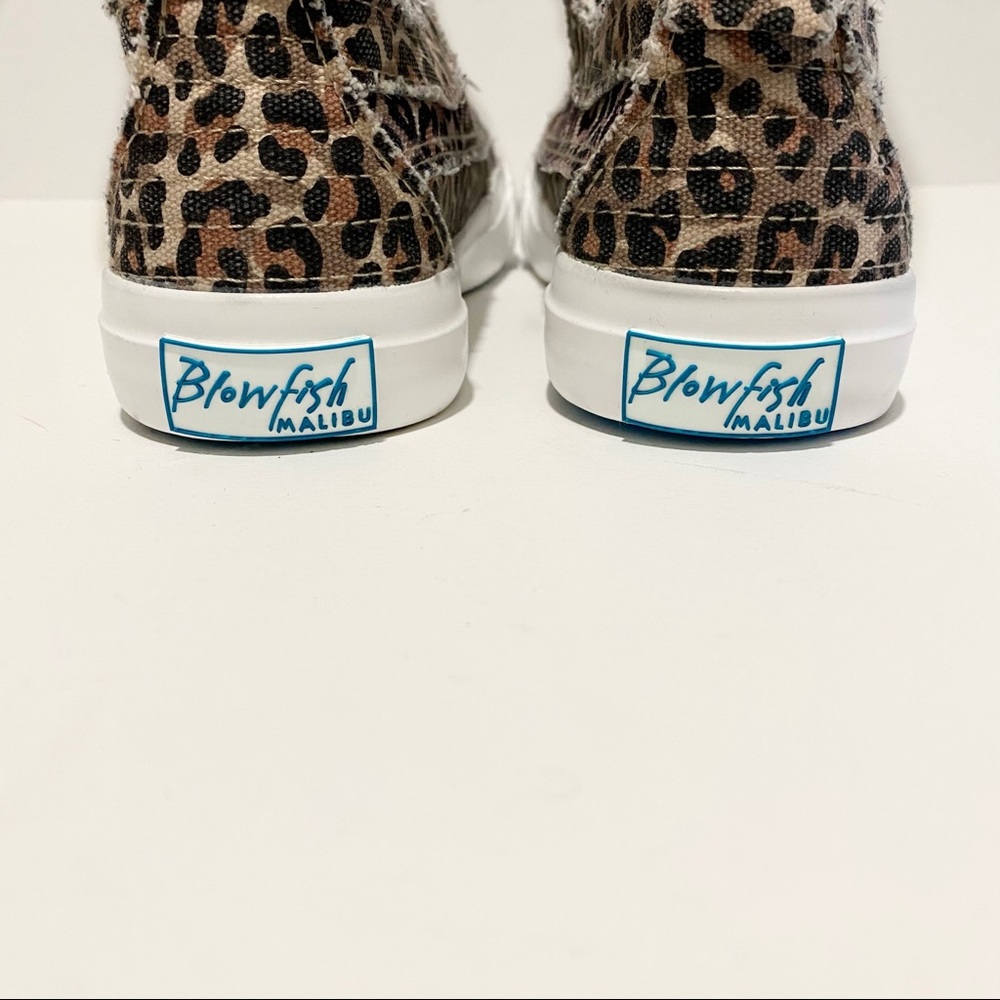 BLOWFISH Play Leopard Print Sneakers- Brand New - Picture 11 of 15